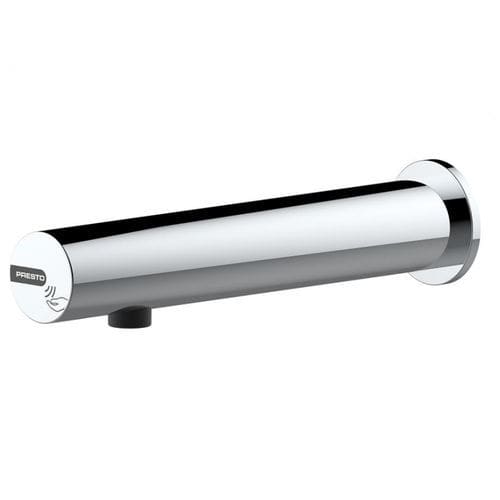 Washbasin single tap - PRESTO LINEA®: 57114 - PRESTO - wall-mounted / electronic / brass