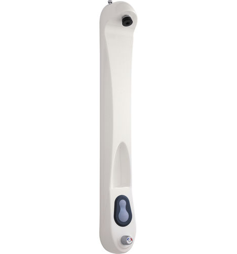 Thermostatic shower column - PRESTO DL 800 S® : 27800 - PRESTO - self-closing / commercial / white