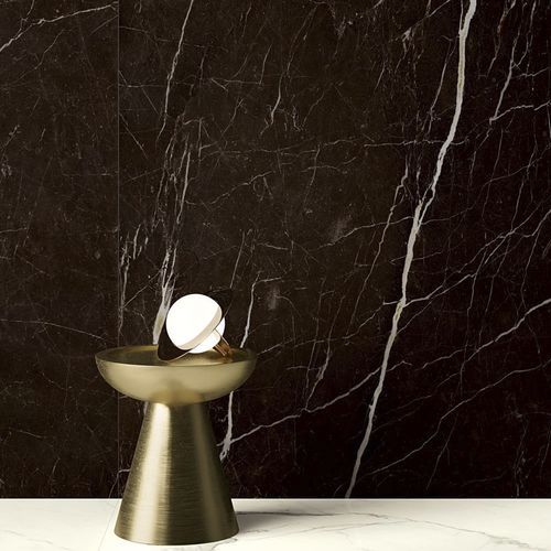 Porcelain stoneware tile - DARK BROWN - COTTO D'ESTE - high-gloss / indoor / bathroom