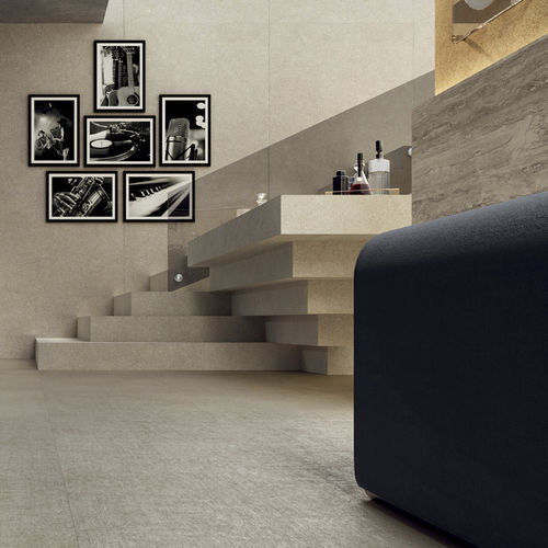 Porcelain stoneware stone slab - LUMEN SOLIDA - COTTO D'ESTE - for facade / for floor / for interior