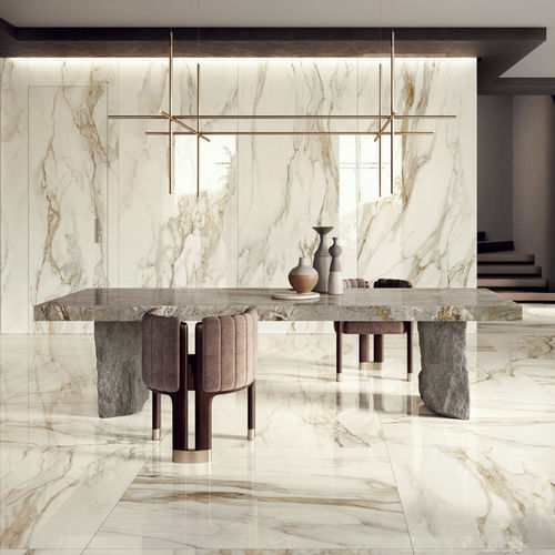 Porcelain stoneware tile - VERSILIA GOLD - COTTO D'ESTE - marble / high-gloss / laminated