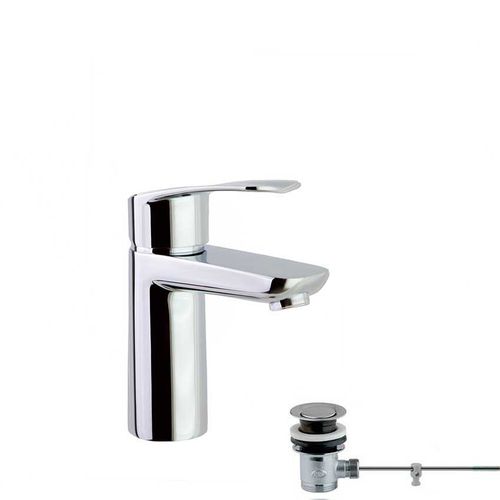 Shower mixer tap - 570201VA1169 - RAMON SOLER - countertop / chrome-plated brass / nickel