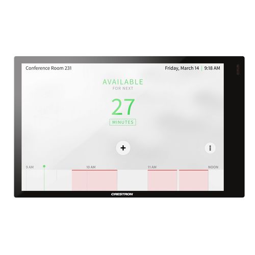 Home automation system touch screen - TSW-770-B-S - CRESTRON - wall-mounted / customizable / digital display