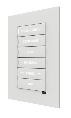 Blind control keypad - CM2-KPFCN - CRESTRON - for lighting / for multimedia equipment / for shutters