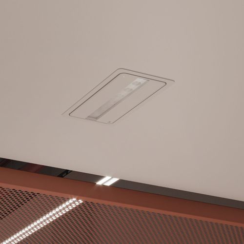 Ceiling emergency light - NAOS - Daisalux - rectangular / LED / ABS
