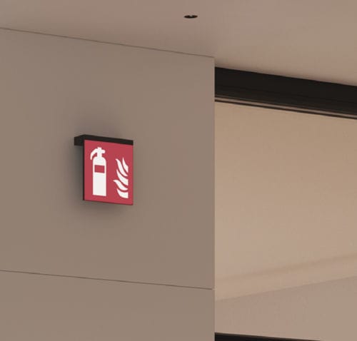 Ceiling emergency light - IKUS 2222 - Daisalux - wall-mounted / recessed ceiling / hanging