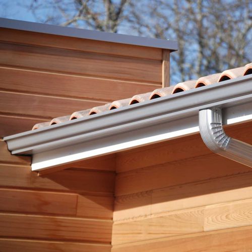 Aluminum roof gutter - G300 - DAL'ALU