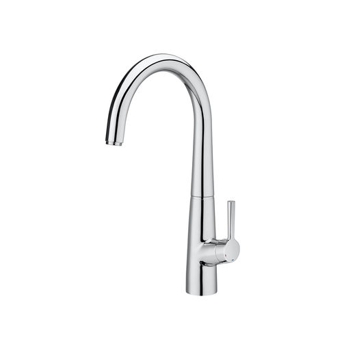 Deck Mounted Mixer Tap Syra A5a842ac00 Roca Chromed Metal Kitchen 1 Hole