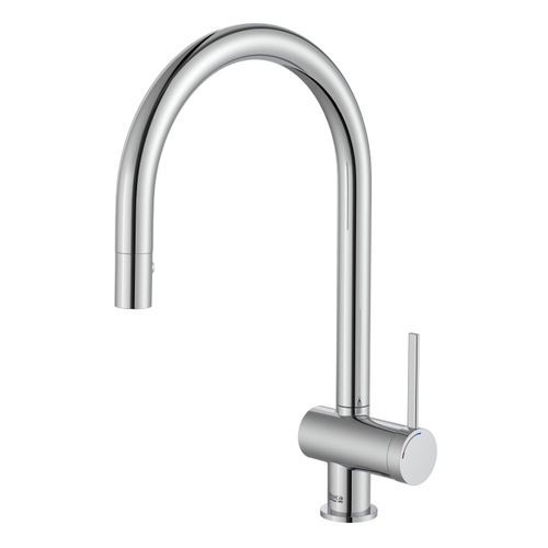 Countertop mixer tap - ONA - ROCA - chrome-plated brass / kitchen / 1-hole