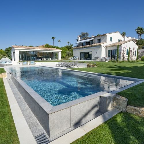 Overflow swimming pool - Diffazur Piscines - custom / outdoor / in-ground