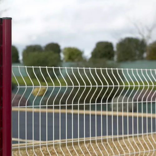 Welded mesh fence - AXOR® Classic - DIRICKX - residential / galvanised steel / contemporary