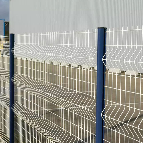 Welded mesh fence - AXIS® S - DIRICKX - residential / for public spaces / galvanised steel