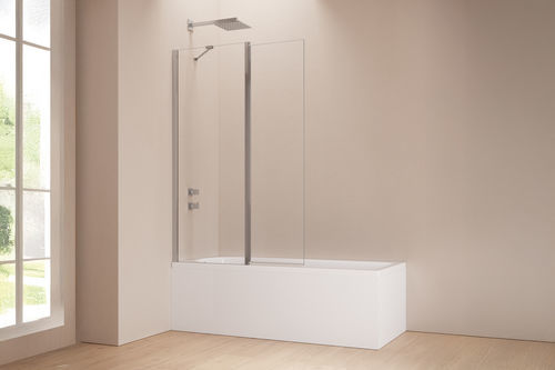 Pivoting bath screen - B862 series - SAMO - swing / two-way / fixed