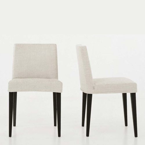 Fabric chair - TEODOLINDA - Tisettanta - contemporary / indoor / solid wood base