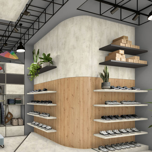 Furniture decorative panel - F637 ST16 - EGGER - wall / high-resistance / concrete