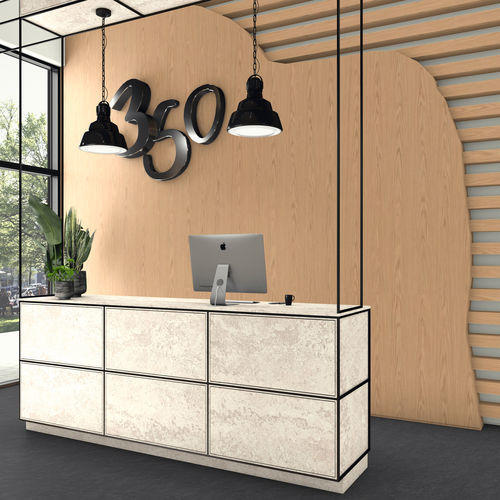 Oak laminate flooring - H1316 ST17 - EGGER - laminate / wood look / for public space