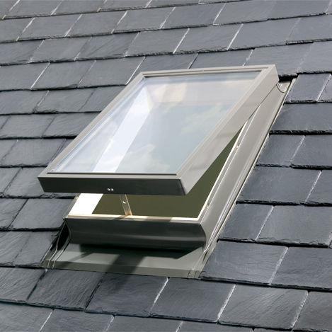 Aluminum roof window - WGT & WGI - FAKRO - projection / double-glazed