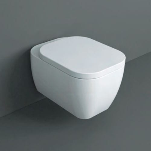 Wall-hung toilet - HE 18 - SIMAS ACQUA SPACE - ceramic / home / commercial