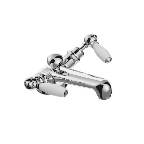 Double-handle washbasin mixer tap - 3219 - RUBINETTERIE STELLA - countertop / chromed metal / bathroom