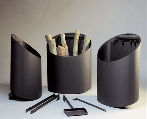 Steel fireplace set - CADIFOCUS - Focus Creation