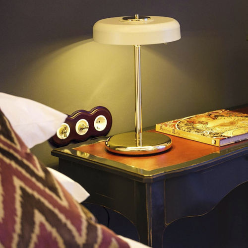 Light switch - VENEZIA - Font Barcelona - rotary / surface-mount / double