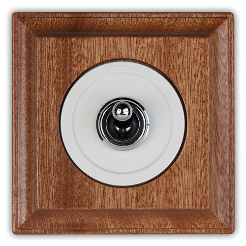 Light switch - VENEZIA - Font Barcelona - toggle / recessed / brass