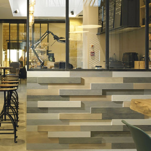 Wall-mounted paneling - 3D - FP BOIS - wooden / PEFC certified