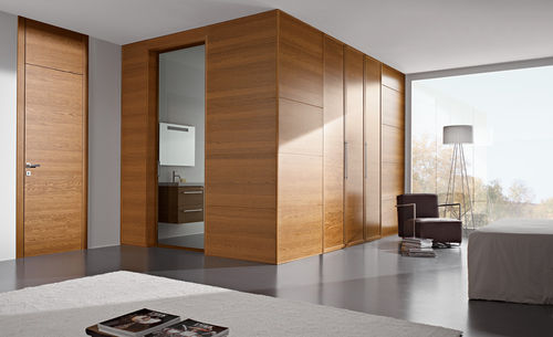 Interior door - BISYSTEM - GAROFOLI - wooden / swing / without glazing
