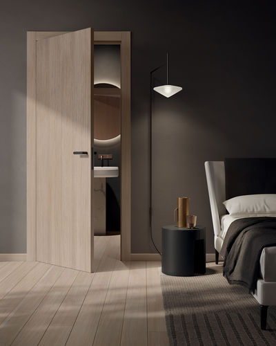 Interior door - Quadro 1Q - GAROFOLI - oak / swing / contemporary