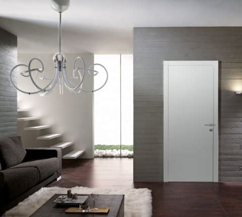 Interior door - POEMA : SPATIO 2 - GAROFOLI - wooden / swing / without glazing