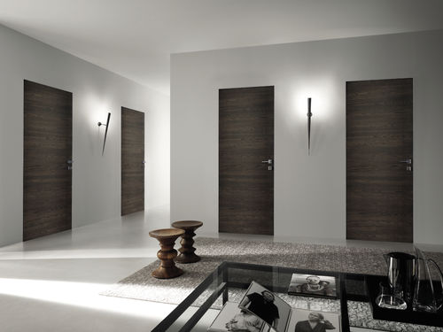 Interior door - BiSystem: Mod. BiPlan - GAROFOLI - wooden / swing / without glazing