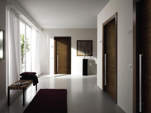 Interior door - Stilia REI 30 wooden versione - GAROFOLI - wooden / swing / without glazing