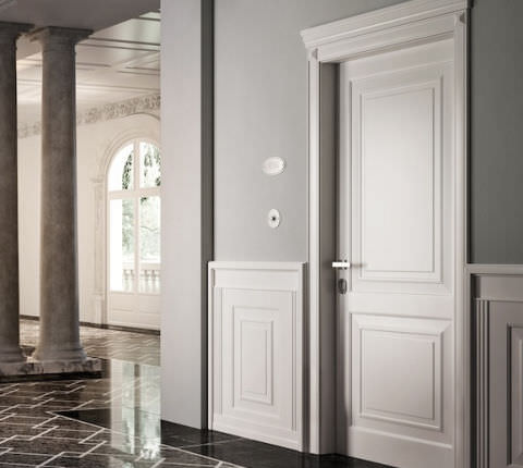 Interior door - DORÉ 10 - GAROFOLI - wooden / swing / without glazing