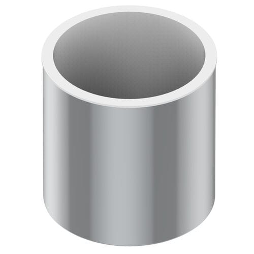 Chromed metal waste paper basket - ZOOM.12 - THG Paris
