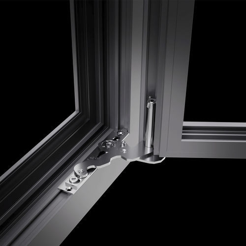 Tilt-and-turn window - C.H.I.C. 100 - GIESSE - aluminum / casement / 1 leaf