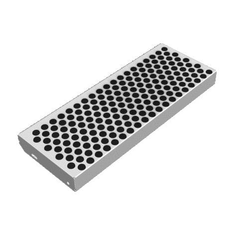 Galvanised steel grating - RUBBER STUD - GRAEPEL - rubber / for walkways / for stair treads