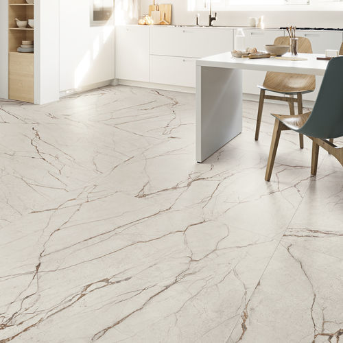 Porcelain stoneware tile - VOLTERRA - GRESPANIA CERAMICA - glazed ceramic / polished / matte