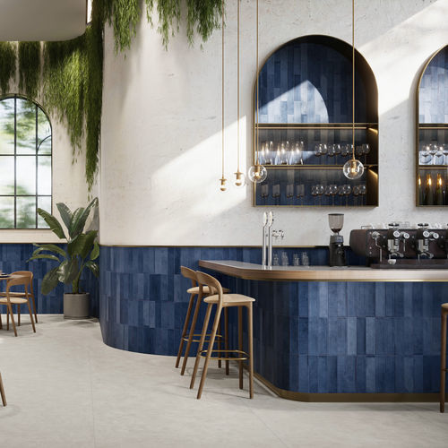Porcelain stoneware tile - PEDRALBES - GRESPANIA CERAMICA - matte / embossed / enameled
