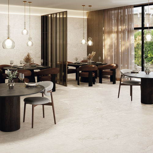Porcelain stoneware tile - GARONA - GRESPANIA CERAMICA - matte / 3D / indoor