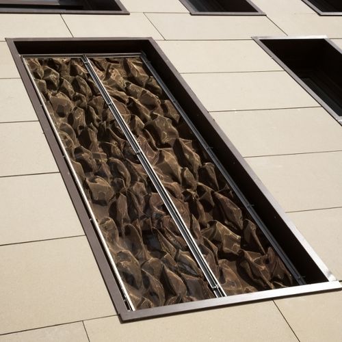 Stainless steel metal mesh - MONTANA 1961 - HAVER & BOECKER OHG - solar shading / for ceiling / for interior