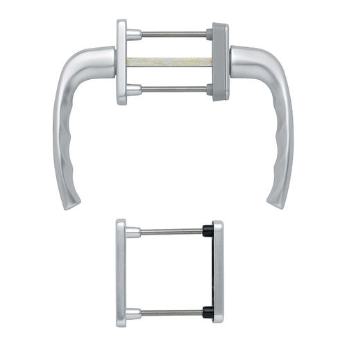 Tilt-and-turn window handle - NEW YORK - HOPPE - aluminum / contemporary / with lock