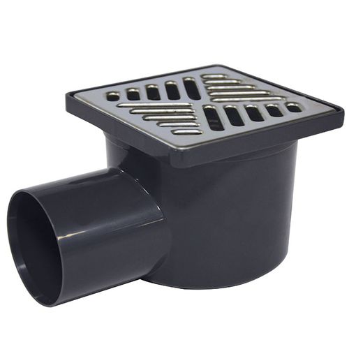 Stainless steel shower drain - 30720889 - WIRQUIN