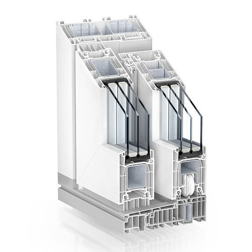 Door sliding system - PREMIDOOR 76 - KÖMMERLING - glass door / home
