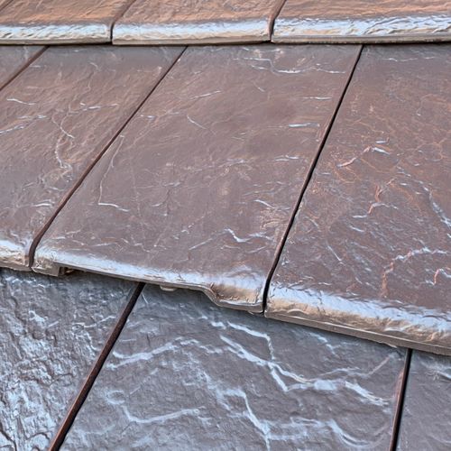 Flat roof tile - PLANUM - Cerámica La Escandella - ventilated / clinker