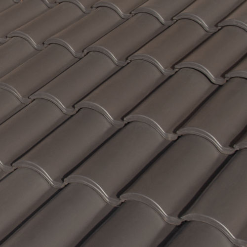 Barrel roof tile - H-SELECTION SELECTUM - Cerámica La Escandella - clay / small / orange
