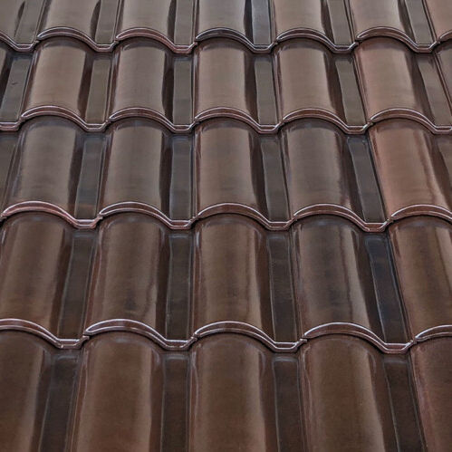 Interlocking roof tile - H-SELECTION SELECTUM - Cerámica La Escandella - barrel / clinker / small