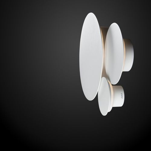 Contemporary wall light - MUN DARK - LAMP LIGHTING - indoor / polycarbonate / opal