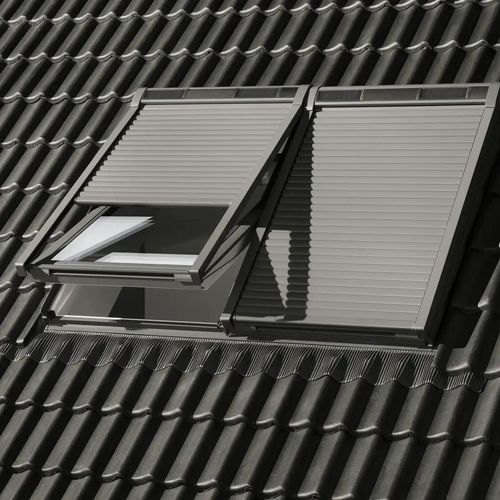 Roller shutter - SML-K - VELUX - metal / matte / for roof windows