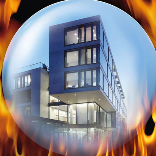 Stick system curtain wall - WICTEC 50 FP - WICONA - modular / aluminum and glass / transparent