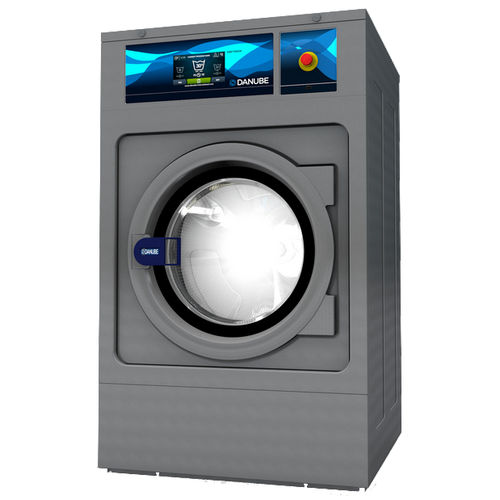 Front-loading washer-extractor - WEM - Danube - floor-mounted / industrial / for hotel